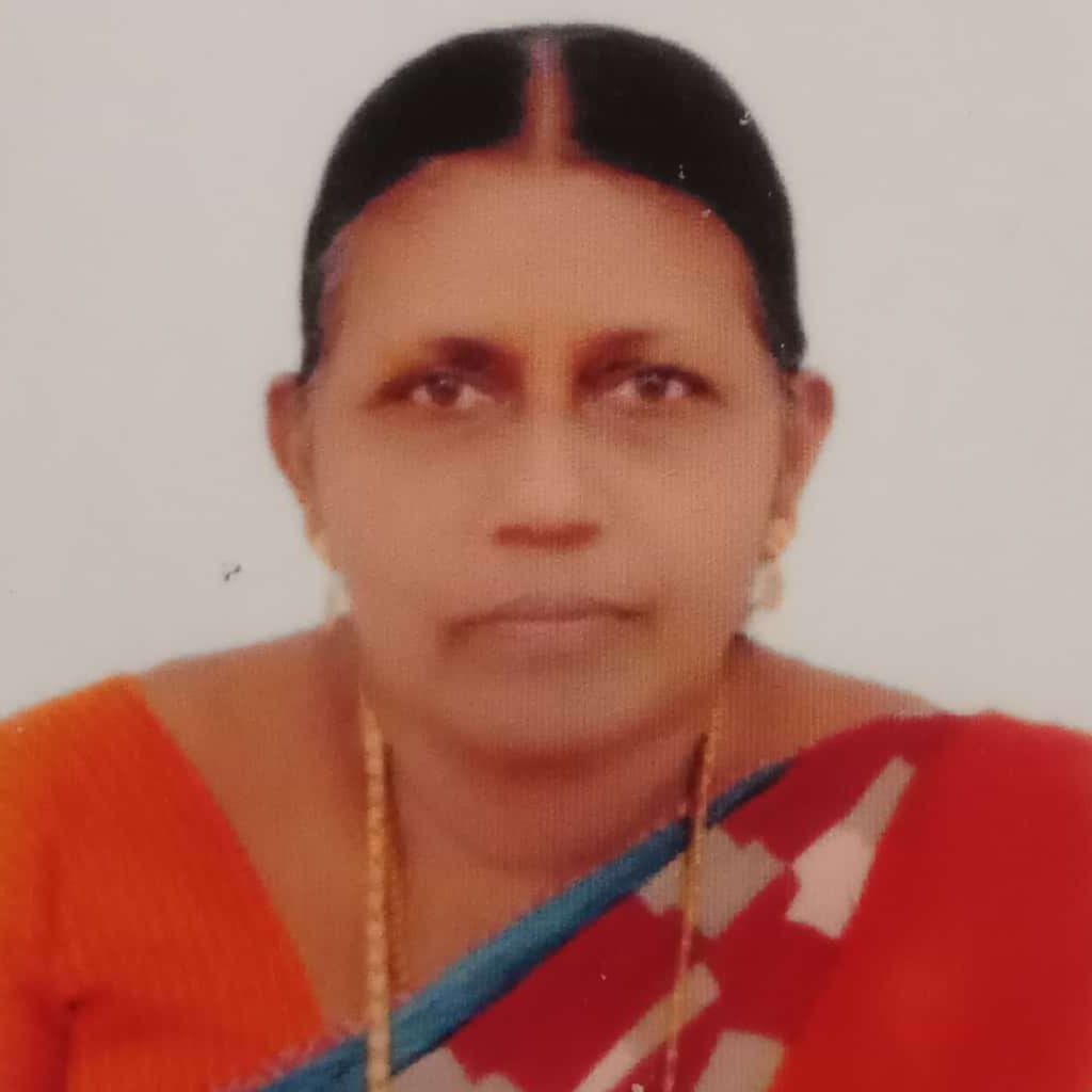Mrs. Baby Saratha Bai  MA., BEd, Middle Class Coordinator